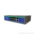 8+2 puertos Ethernet Network Poe-Switch para videos